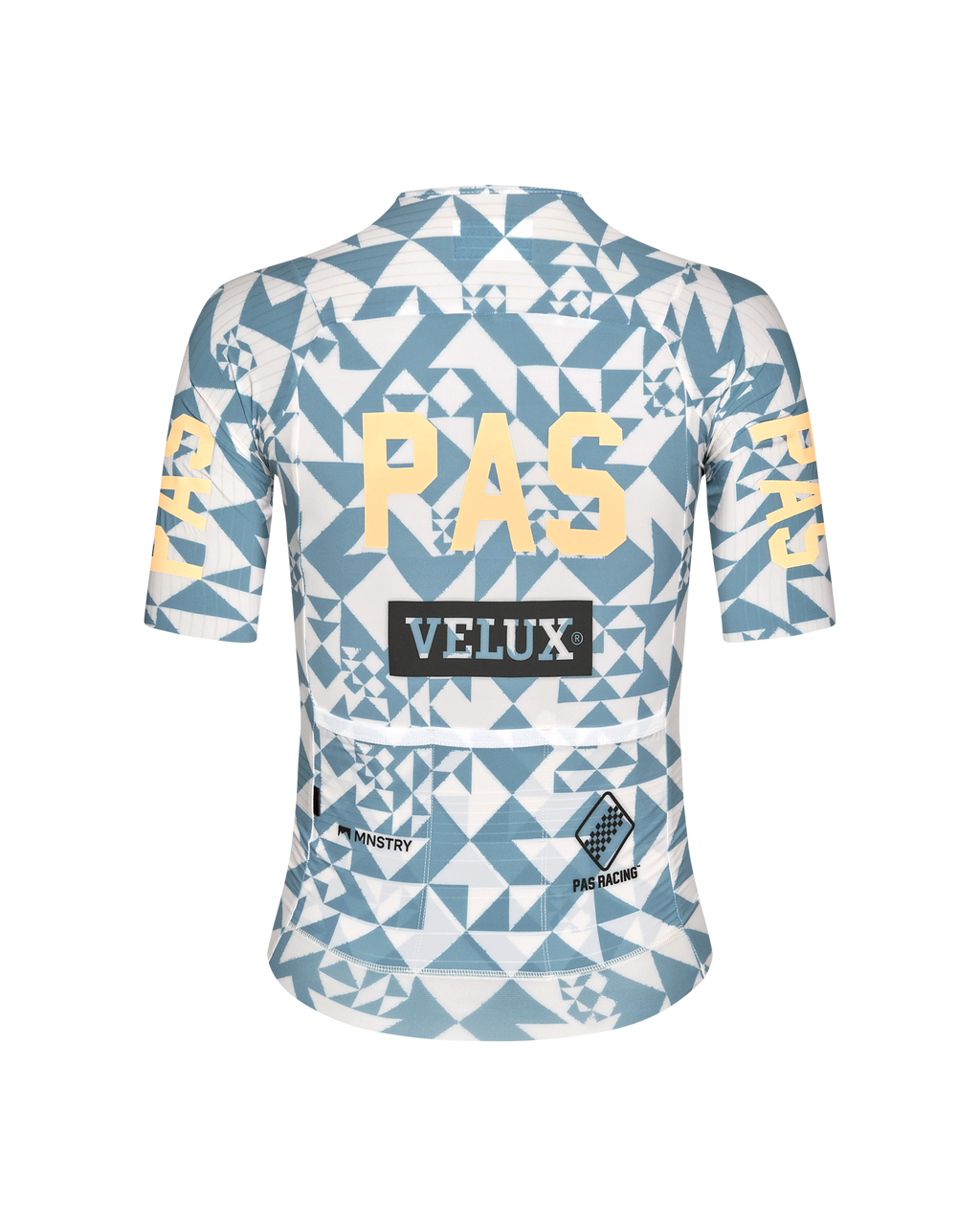 PAS Racing Women´s Mechanism Pro Jersey - AOP Origami Light Blue