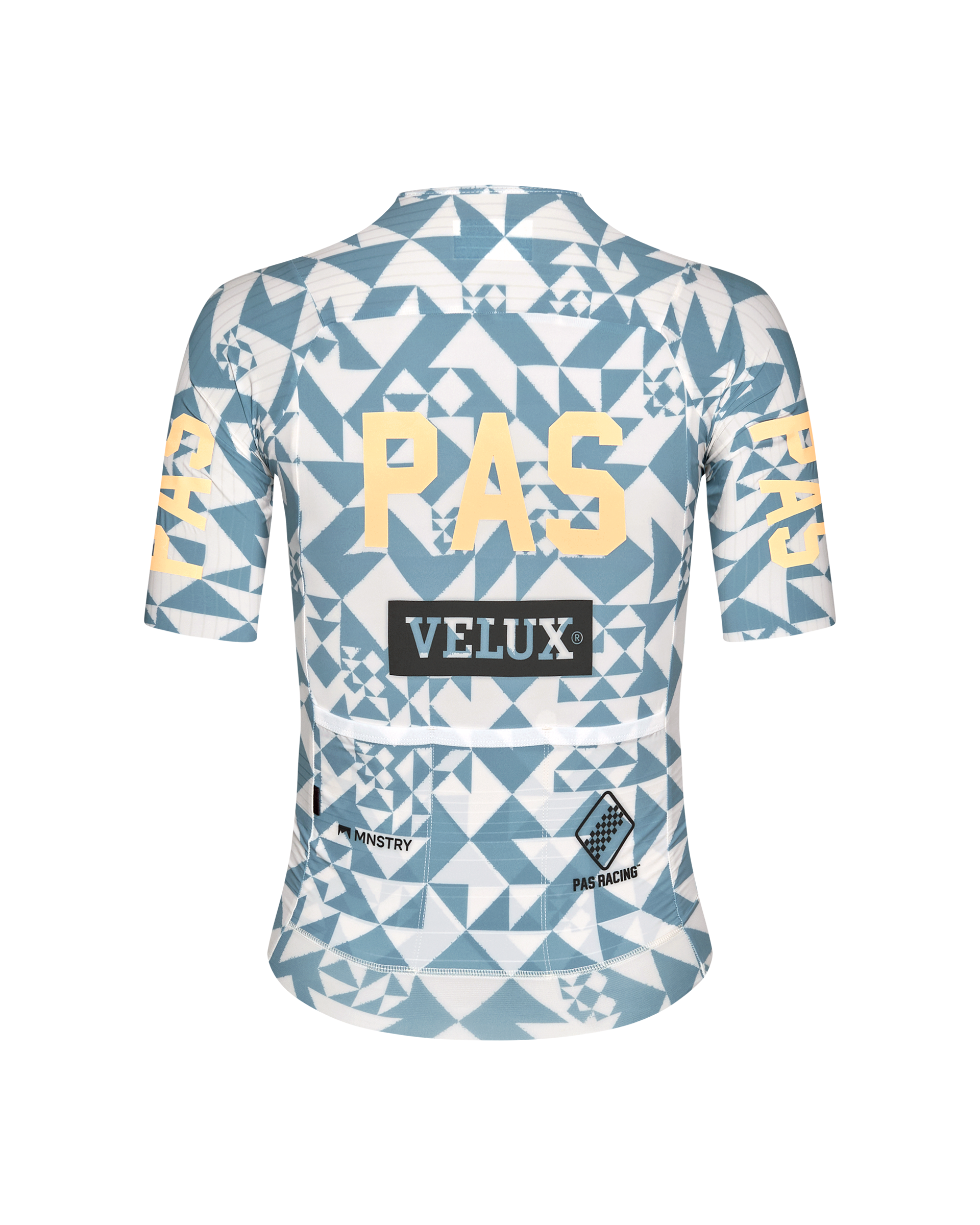 PAS Racing Women´s Mechanism Pro Jersey - AOP Origami Light Blue