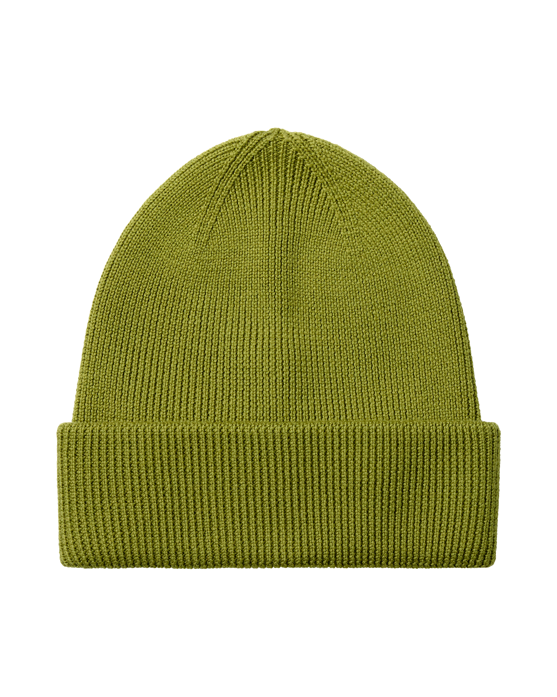 Off-Race Heavy Knit Beanie - Dark Lime