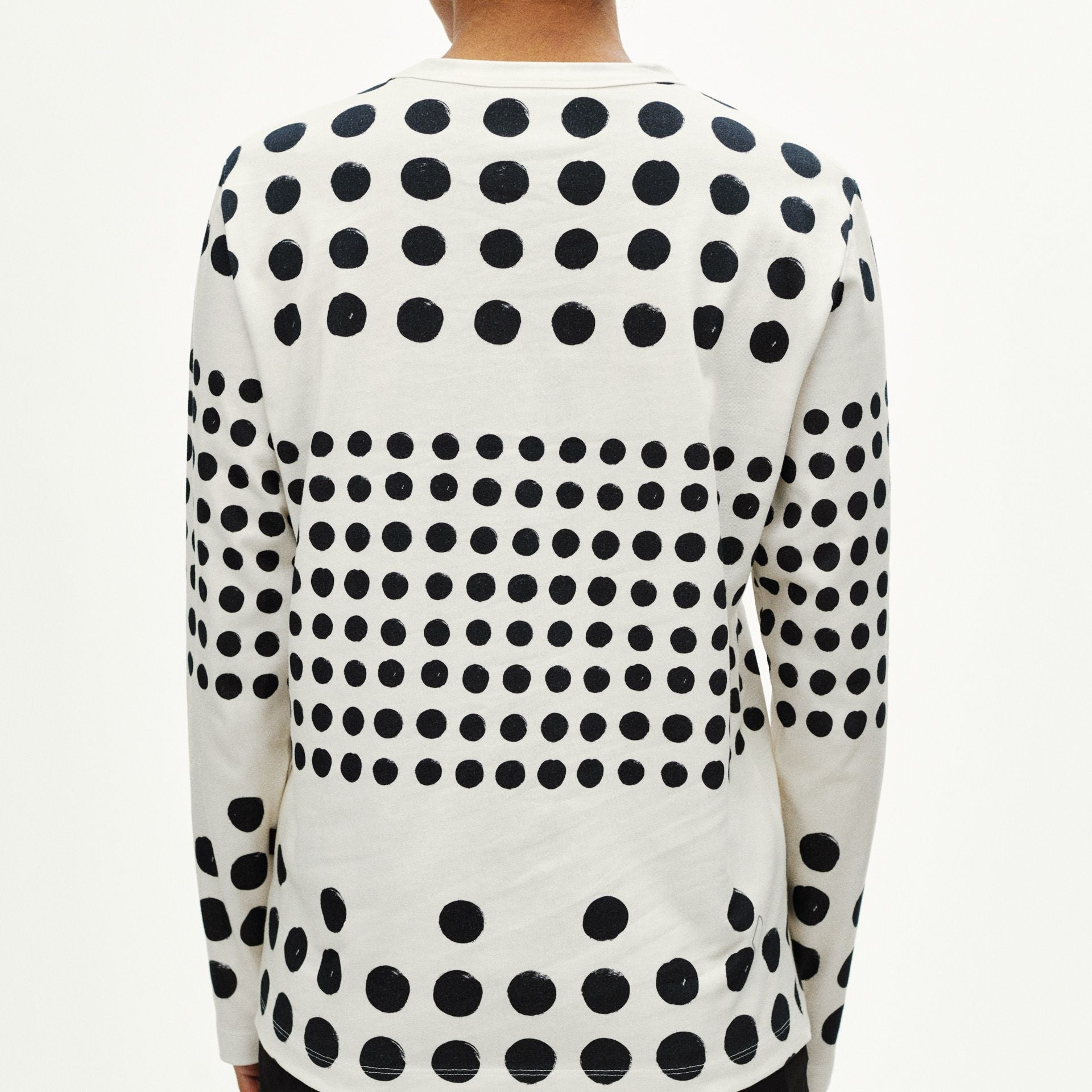 Off-Race Graphic Long Sleeve T-Shirt - Off White