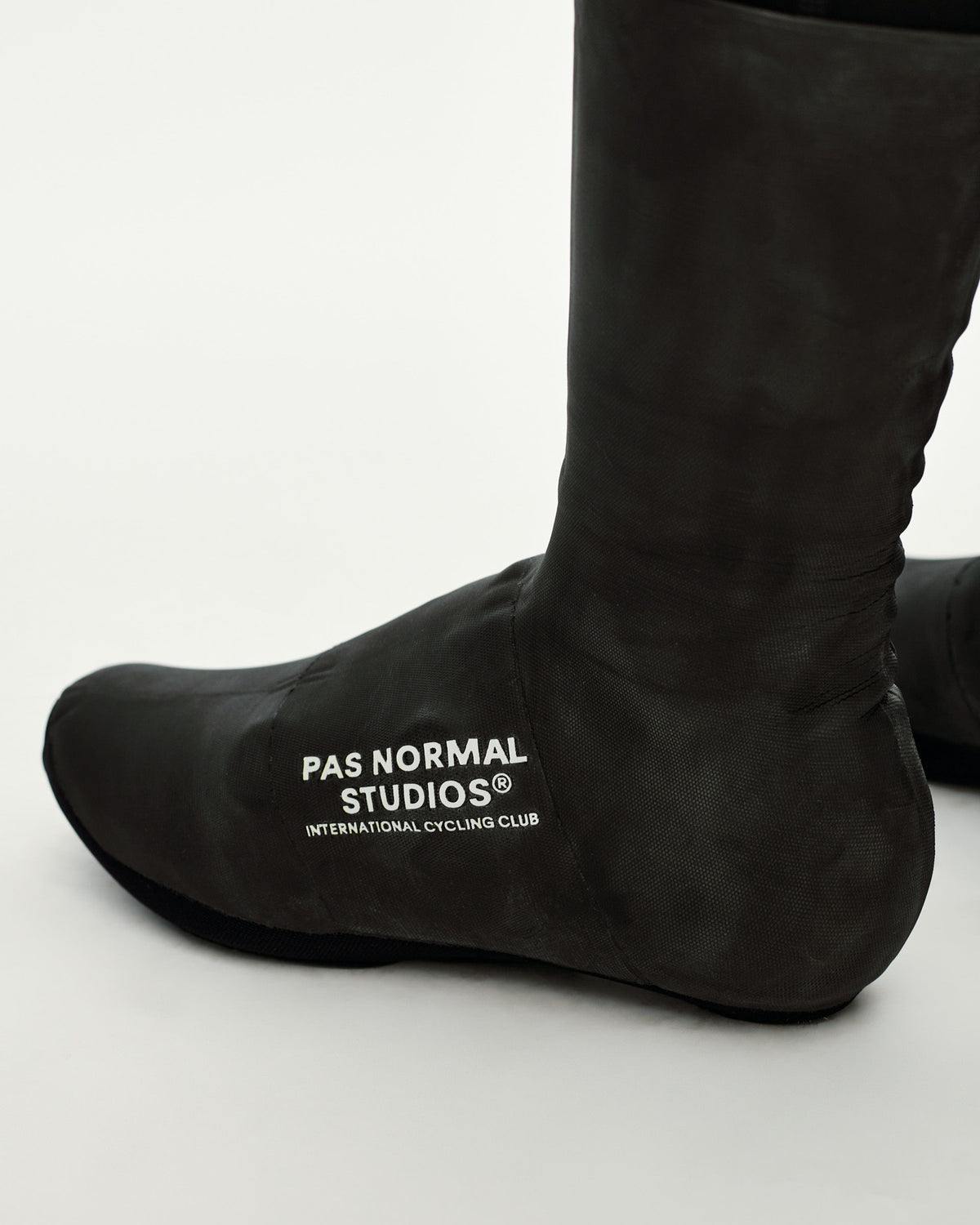 Logo Heavy Overshoes - Black