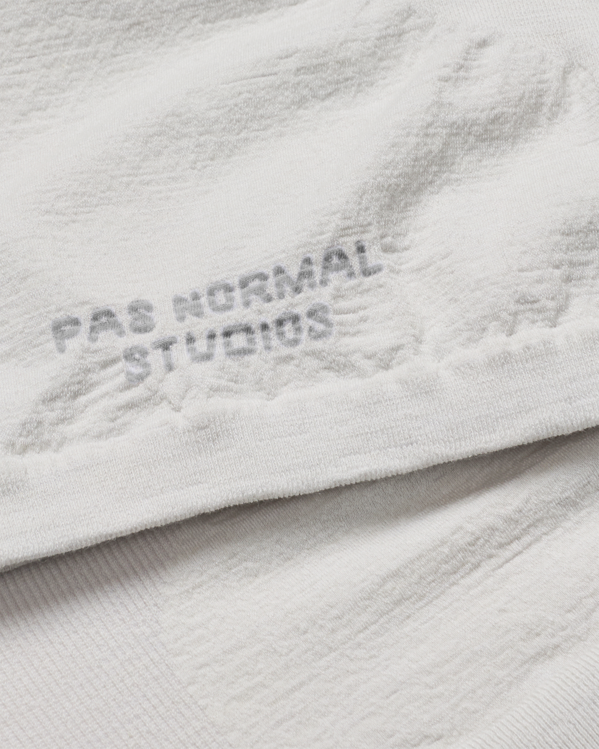 Logo Merino Knit Necktube - Misty Grey