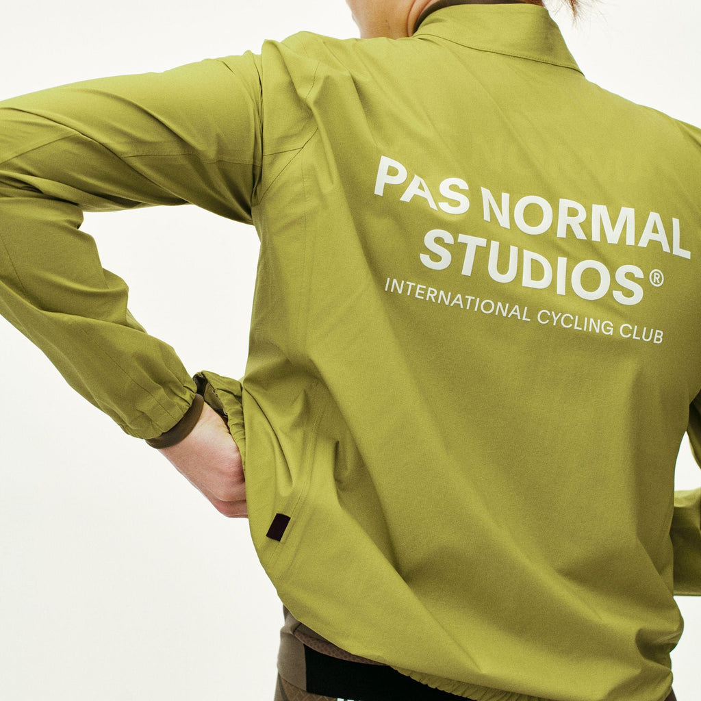 Womens Mechanism Rain Jacket - Moss Green