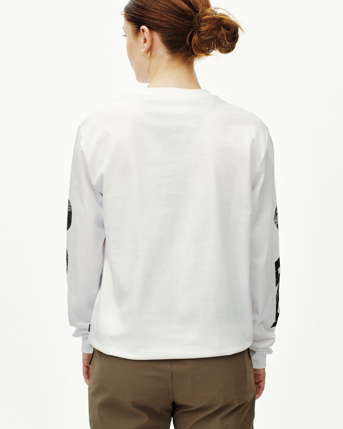 T.K.O. Off-Race Long Sleeve T-Shirt - White