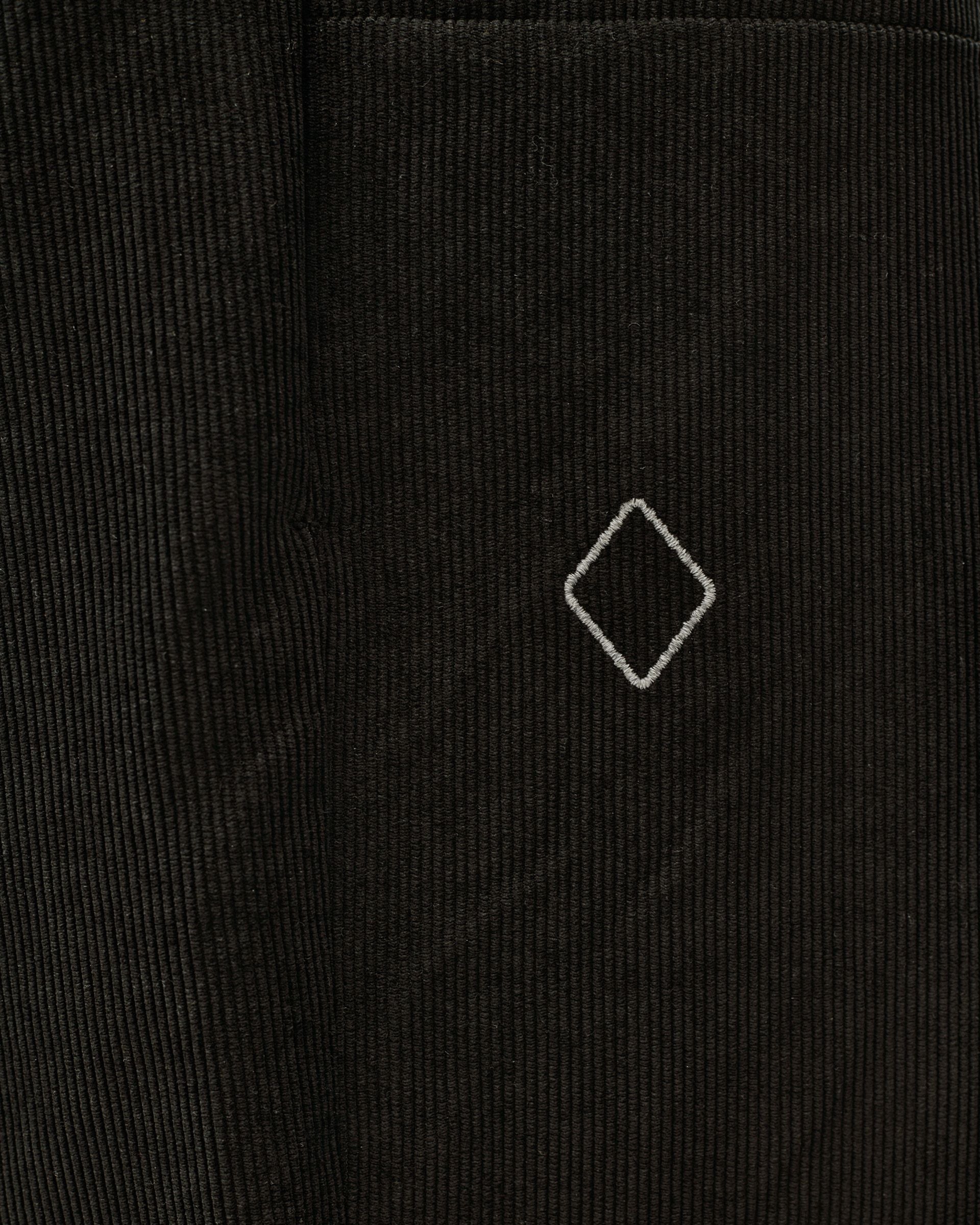 Off-Race Corduroy Pants - Black
