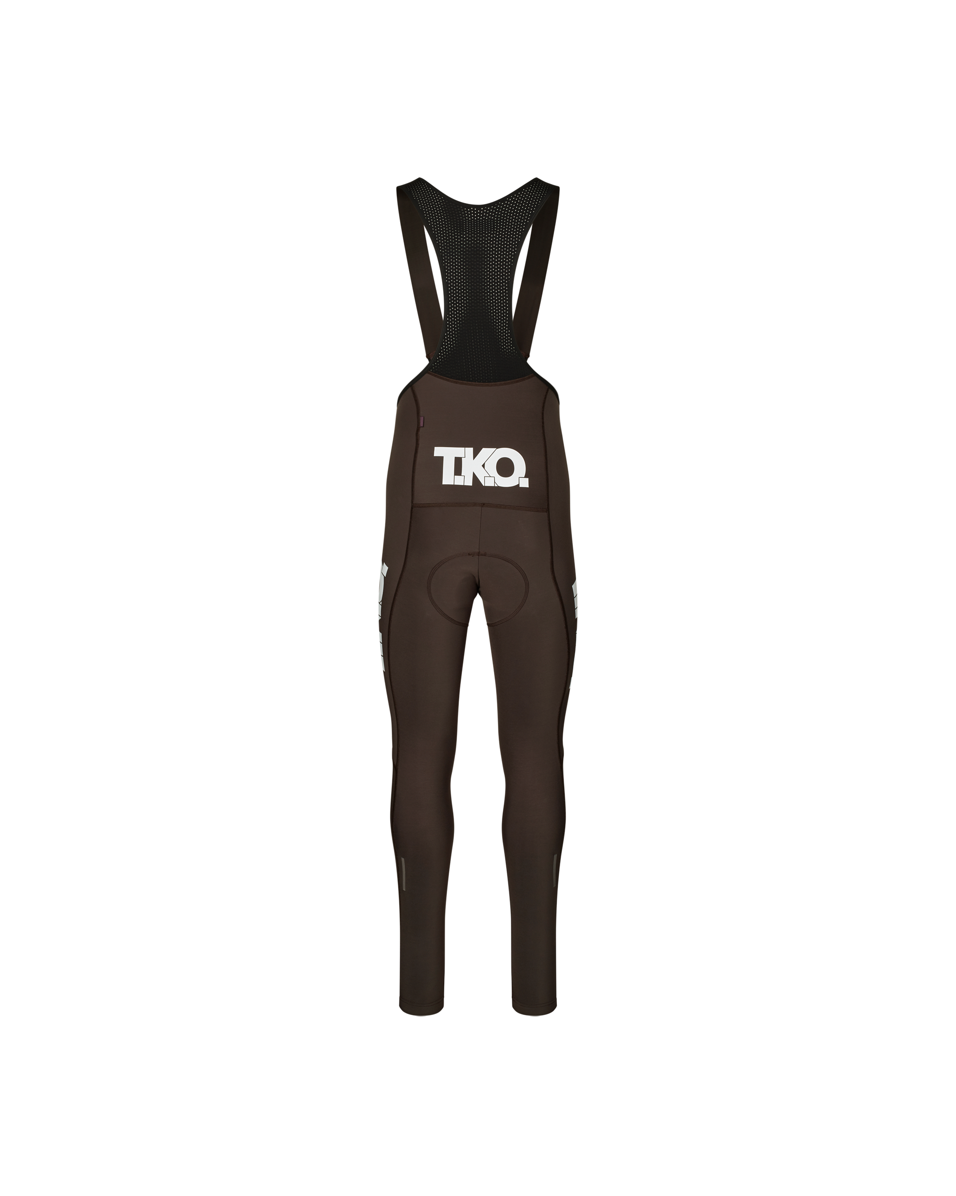 T.K.O. Essential Thermal Long Bibs - Dark Purple