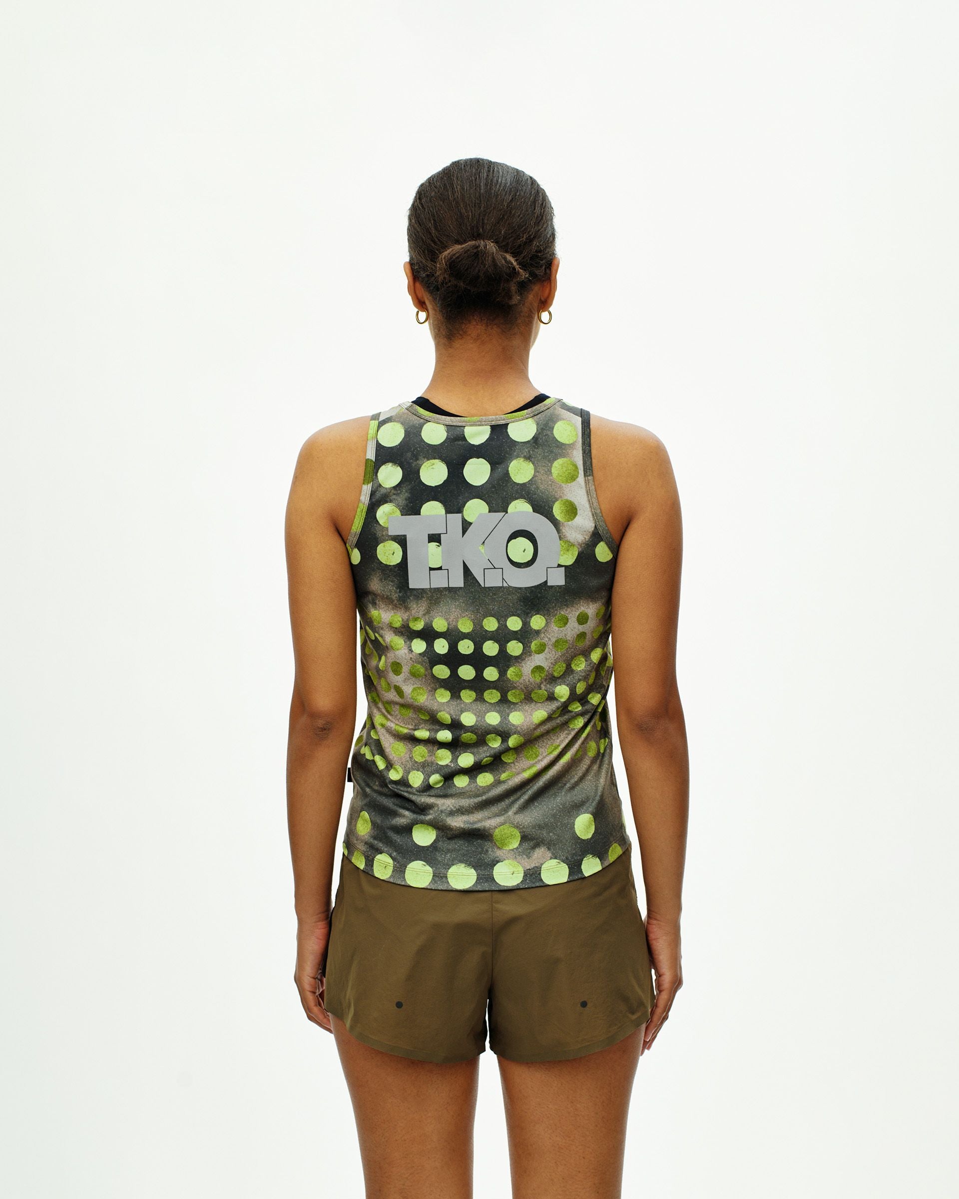 T.K.O. Balance Singlet - T.K.O. Moss Green