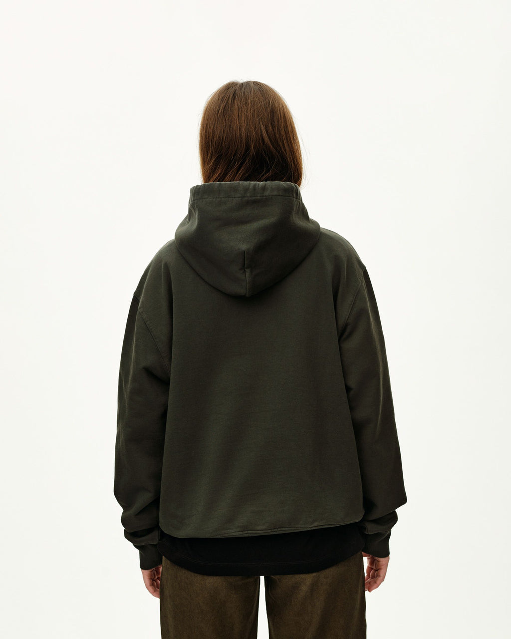 Off-Race Hoodie - Dark Olive