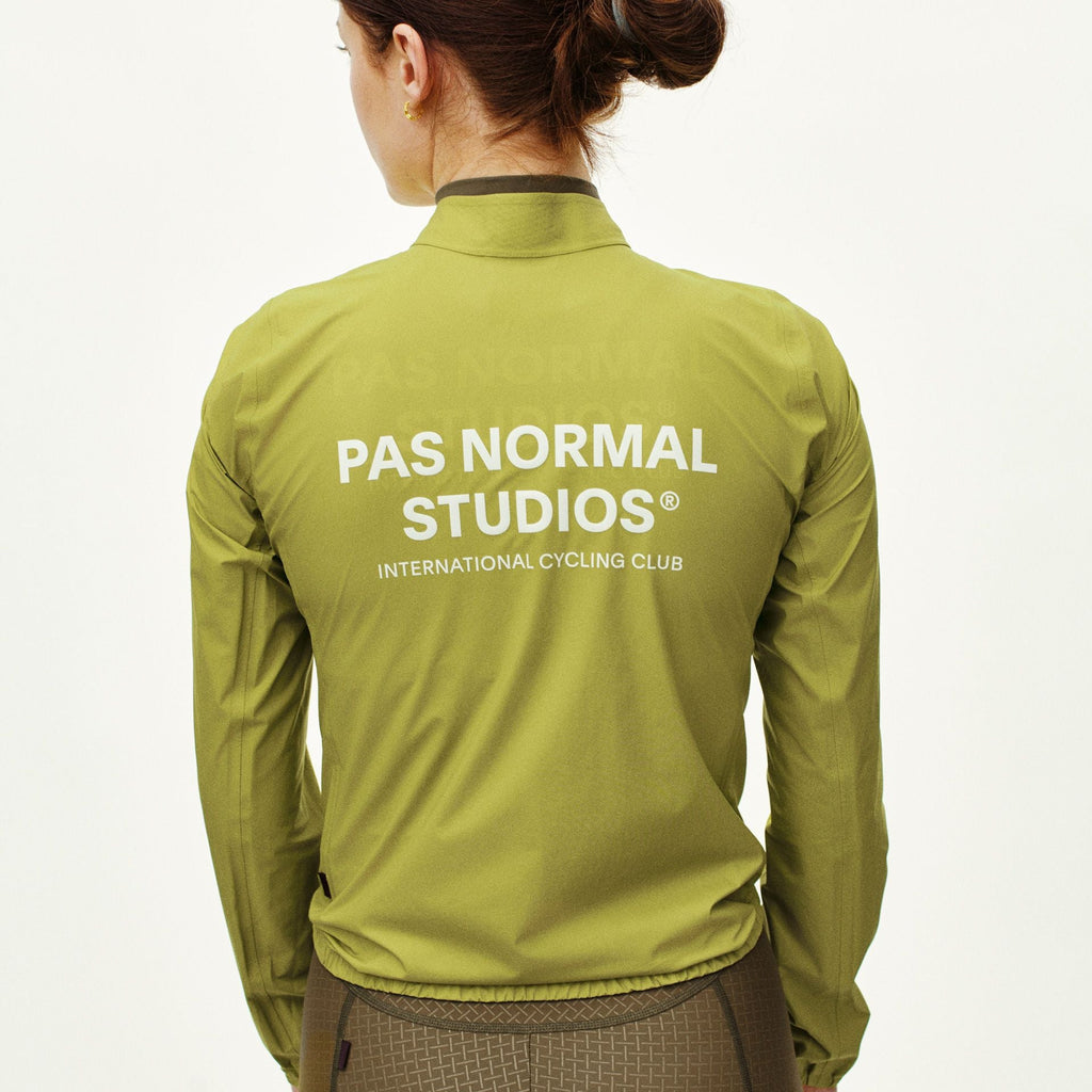 Womens Mechanism Rain Jacket - Moss Green