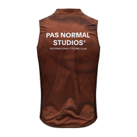 Mechanism Stow Away Gilet - AOP Light brown