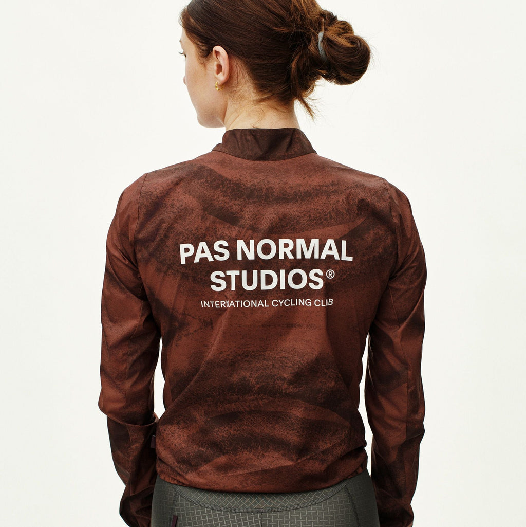 Women´s Mechanism Stow Away Jacket - AOP Light brown