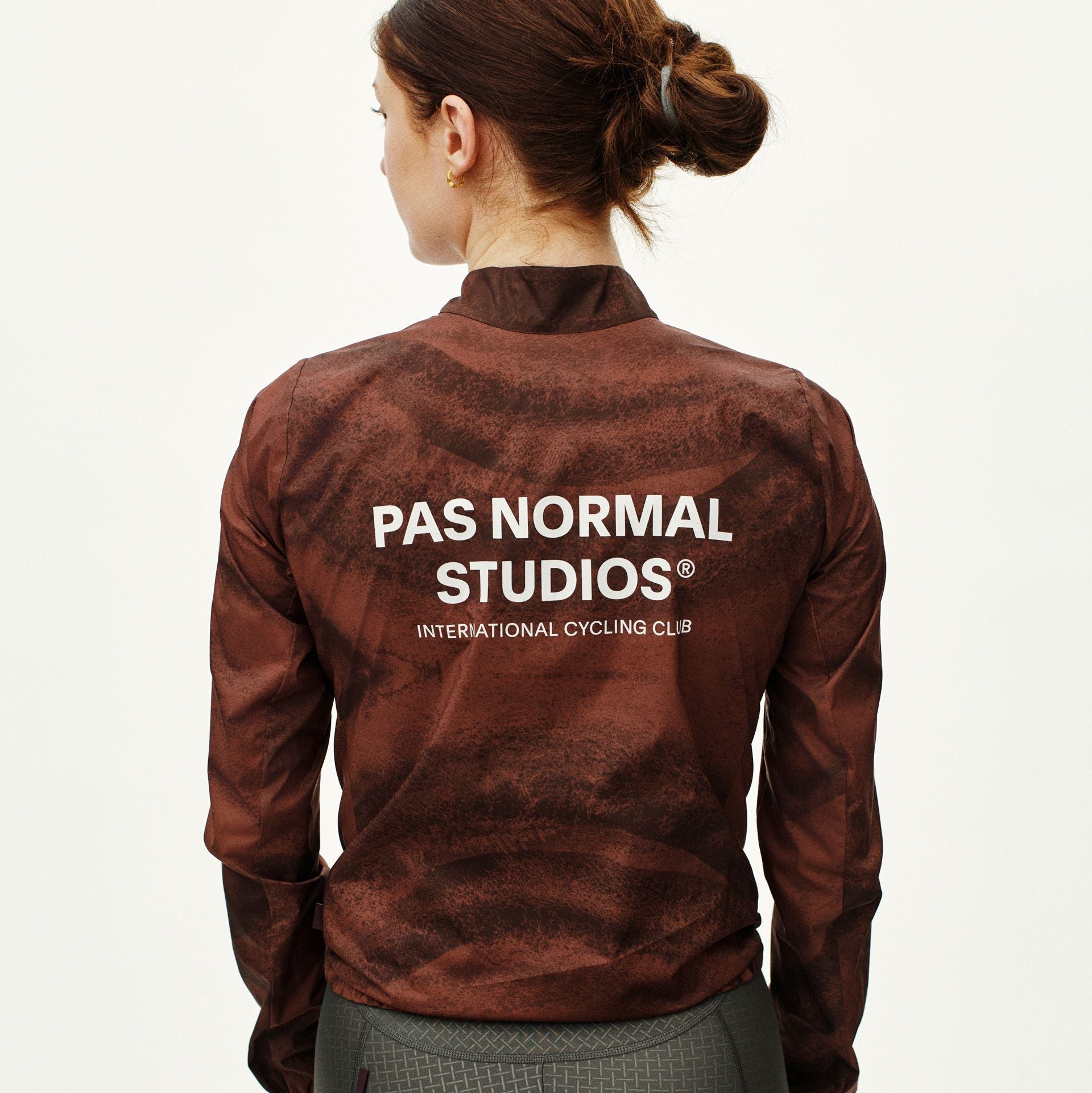 Women´s Mechanism Stow Away Jacket - AOP Light brown