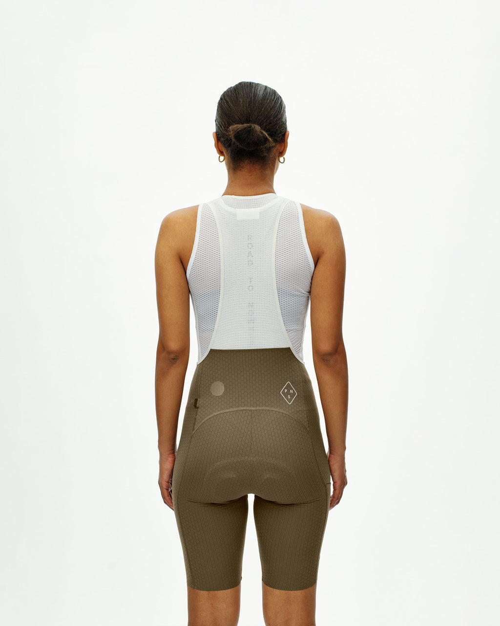Womens T.K.O. Essential Light Cargo Bibs - Dark Stone