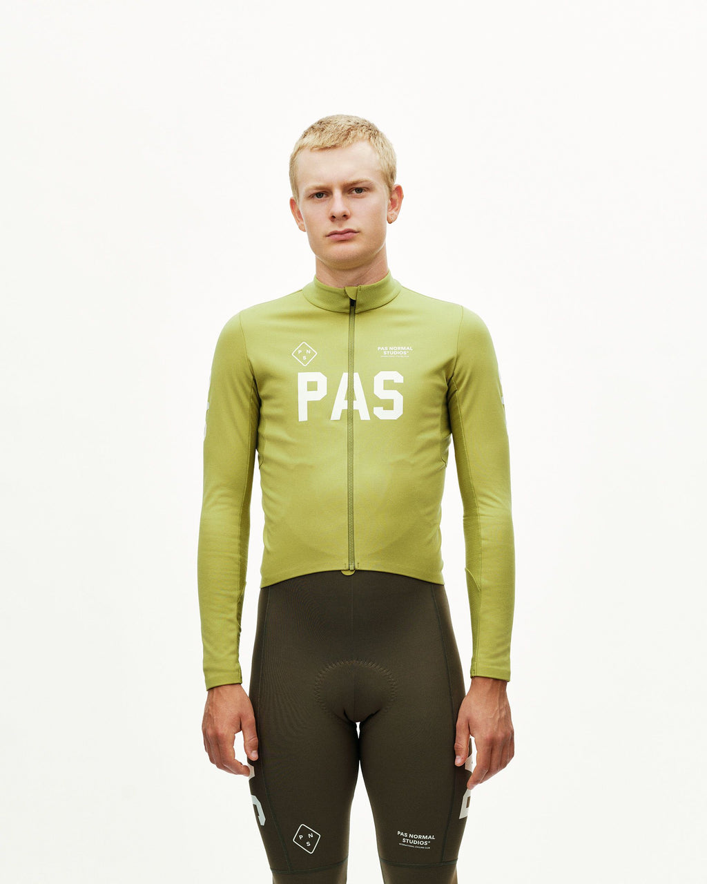 PAS Mechanism Thermal Long Sleeve Jersey 2.0 - Dark Lime
