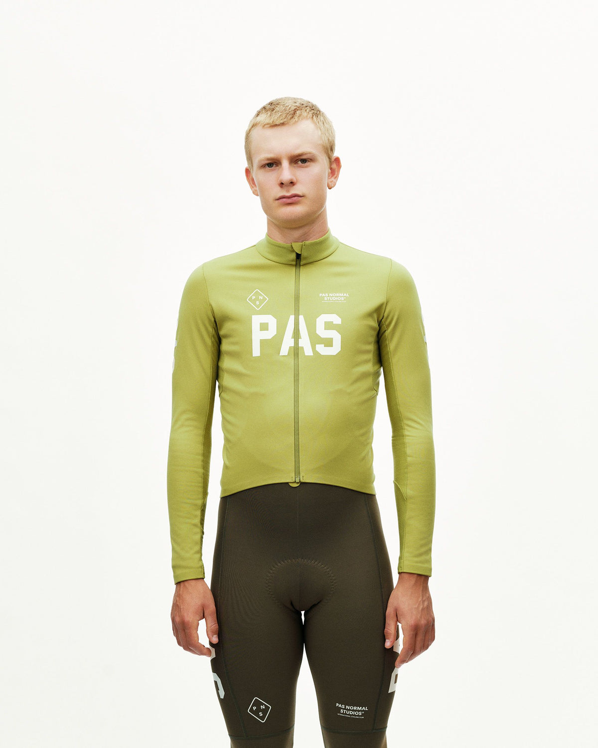PAS Mechanism Thermal Long Sleeve Jersey 2.0 - Dark Lime