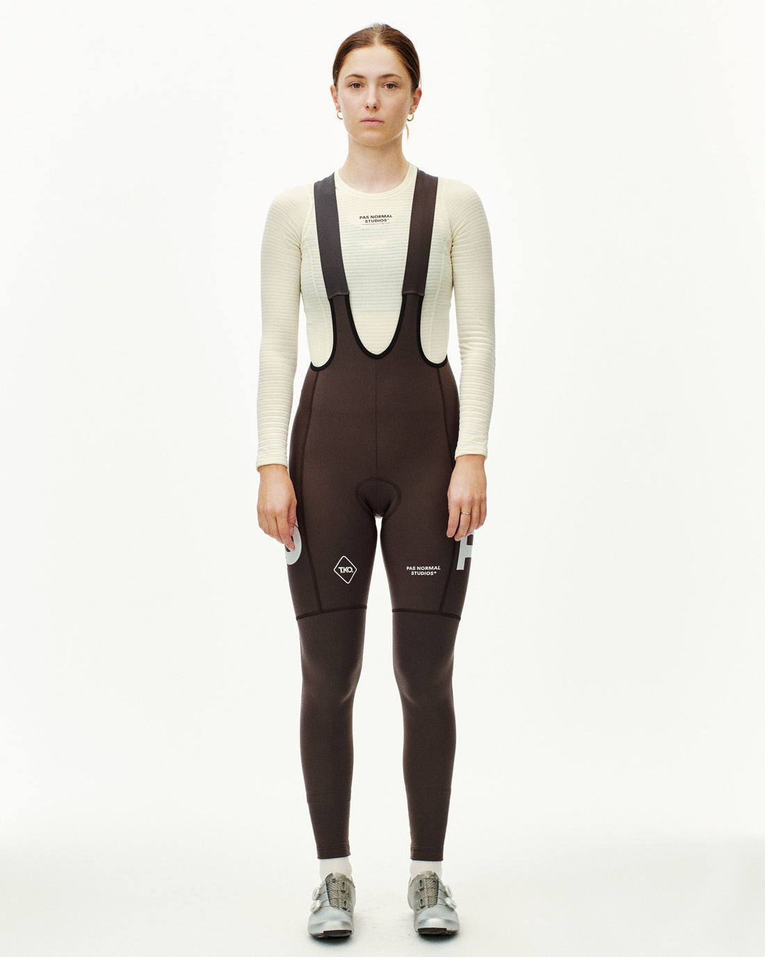 T.K.O. Essential Thermal Long Bibs - Dark Purple