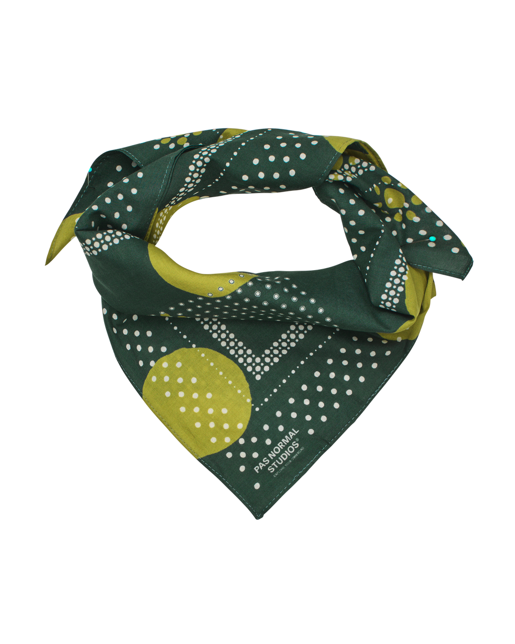 Off-Race Bandana - Moss Green