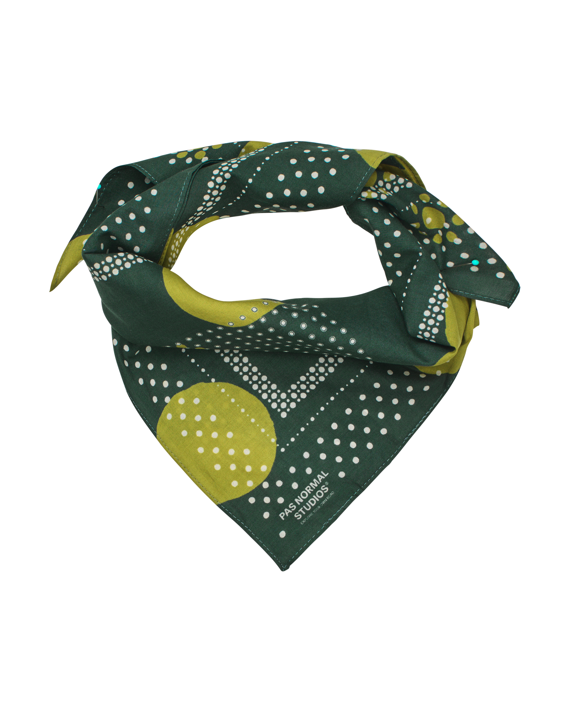 Off-Race Bandana - Moss Green