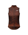 Women´s Mechanism Stow Away Gilet - AOP Light brown