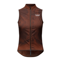 Women´s Mechanism Stow Away Gilet - AOP Light brown