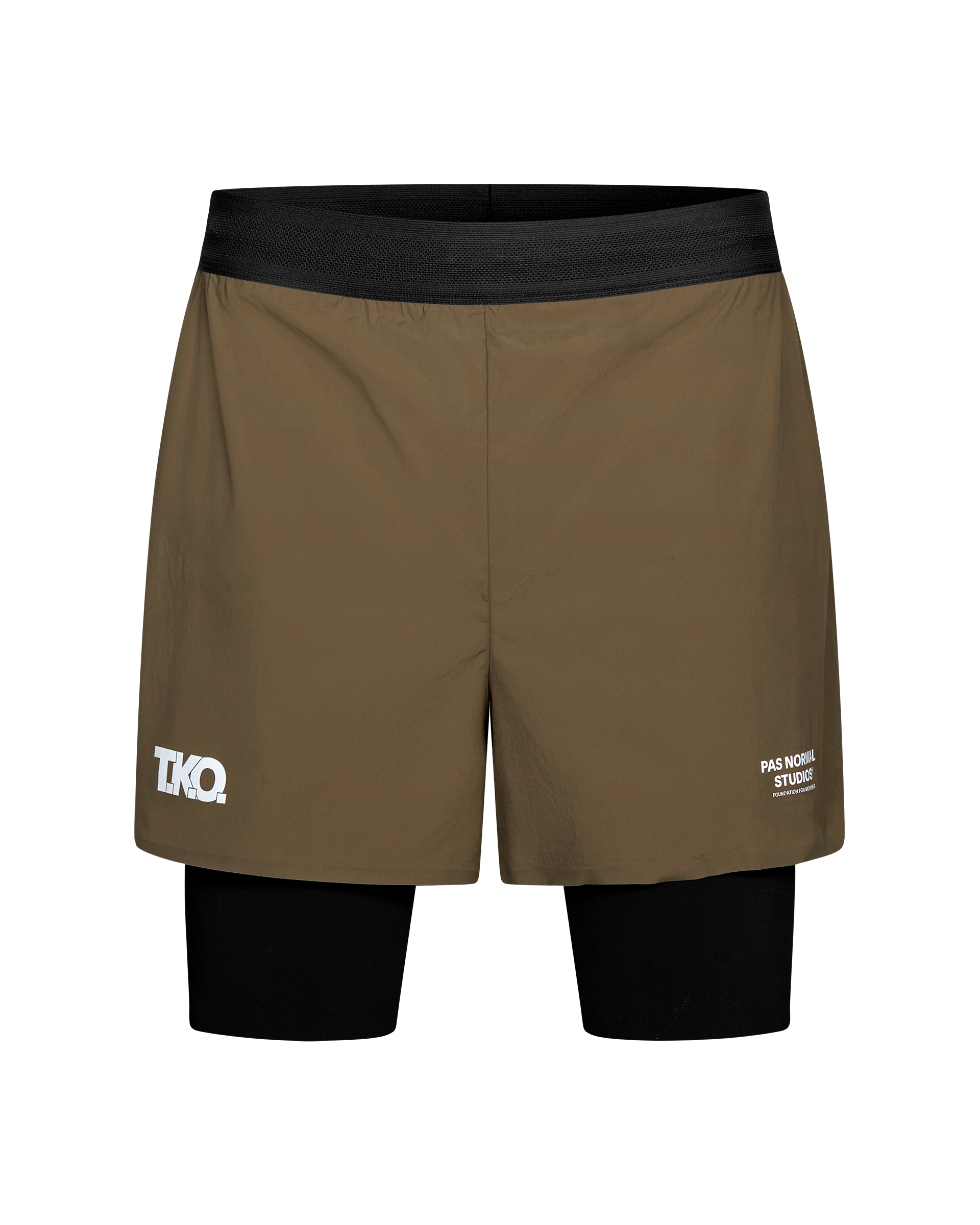 T.K.O. Balance 2-in-1 Shorts - Dark Stone