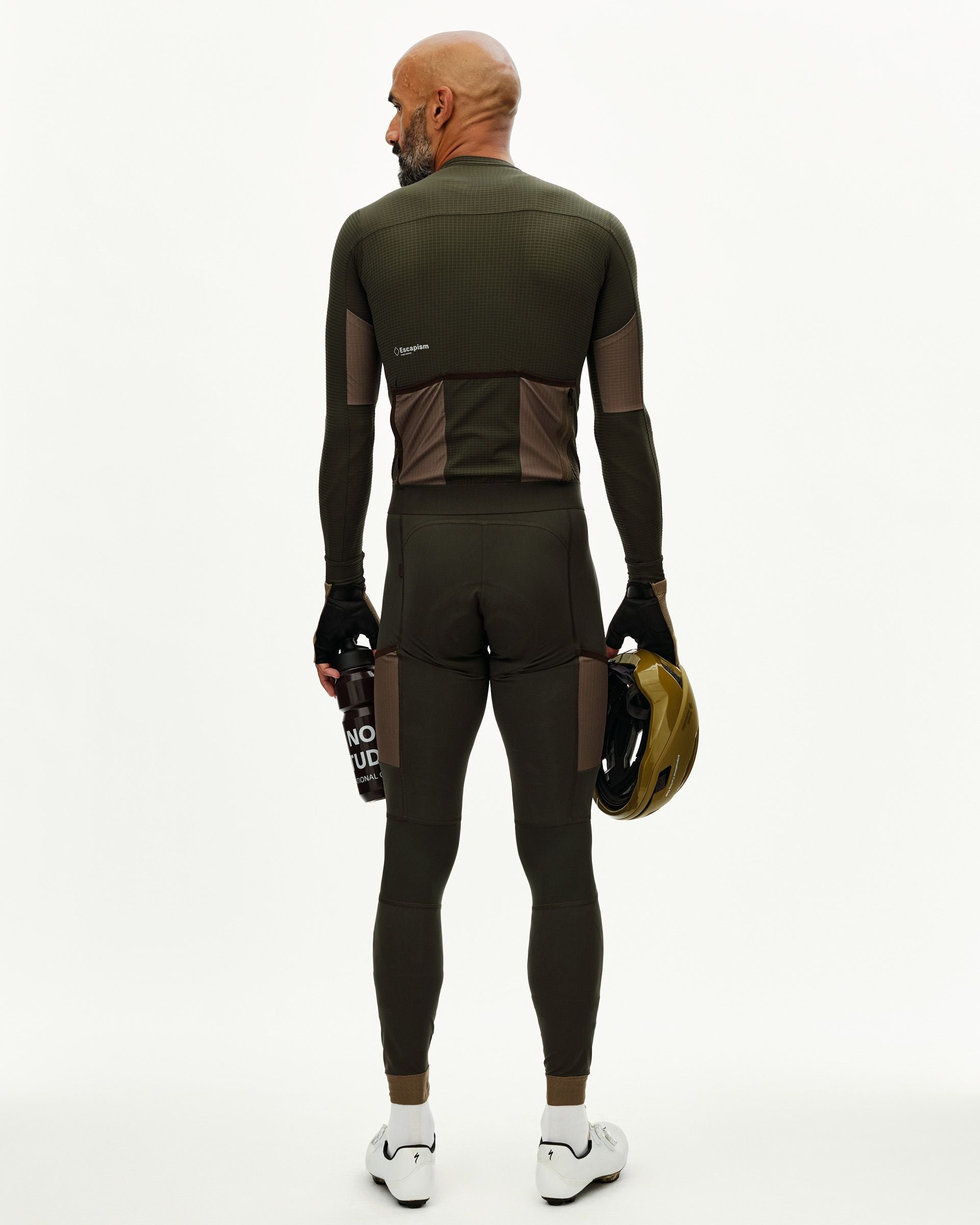 Escapism Long Sleeve Jersey - Dark Olive