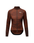 Women´s Mechanism Stow Away Jacket - AOP Light brown