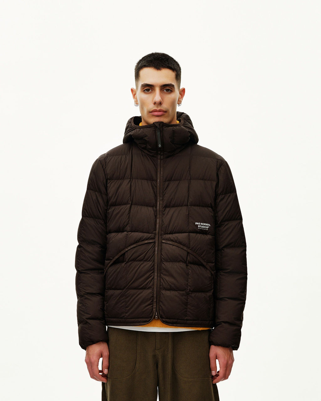 Off-Race Down Liner Jacket - Dark Coffee