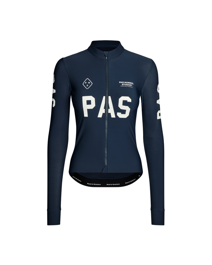 PAS Women's Mechanism Long Sleeve Jersey - Navy