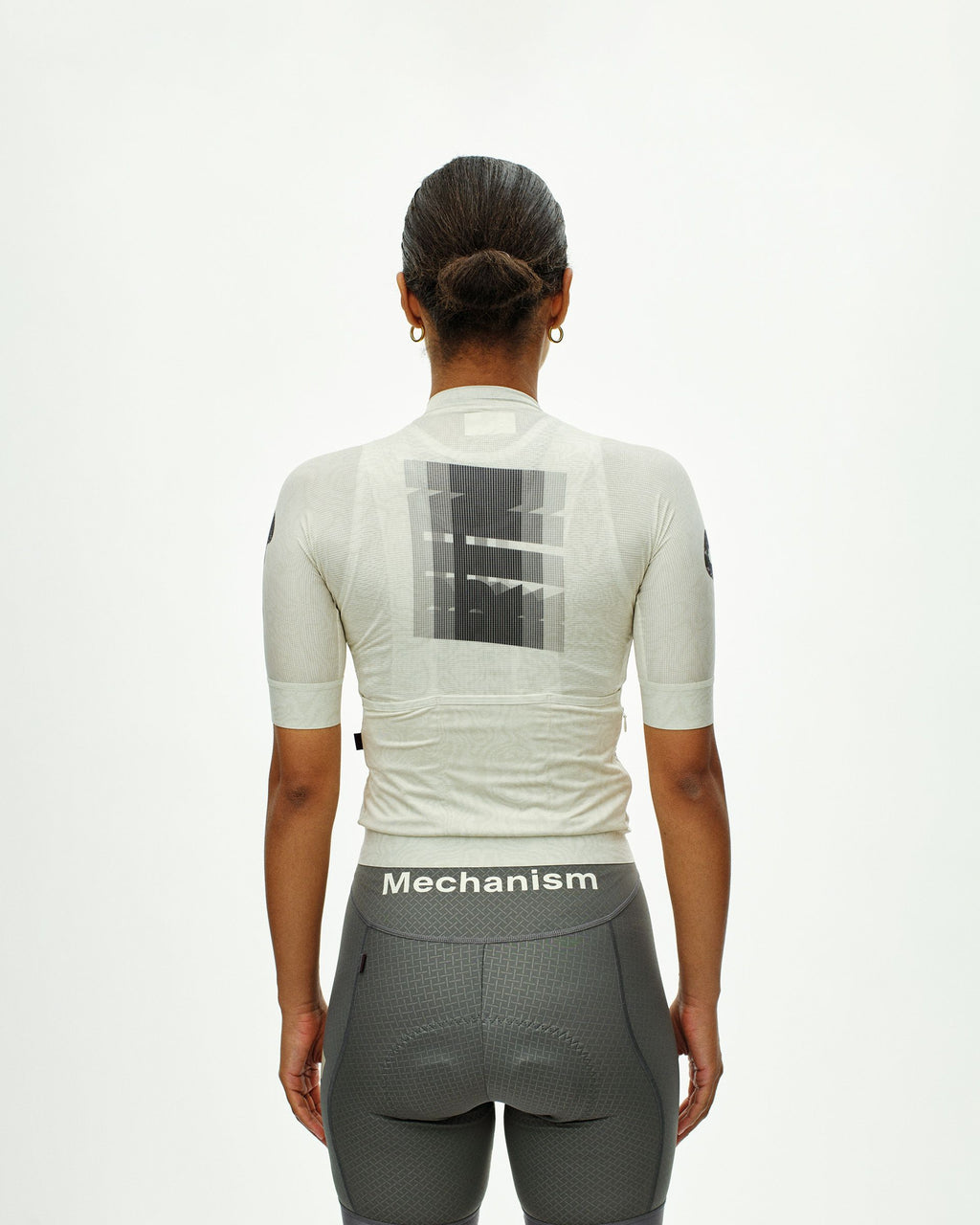 Women´s Mechanism Logo Jersey - AOP RTN Off White