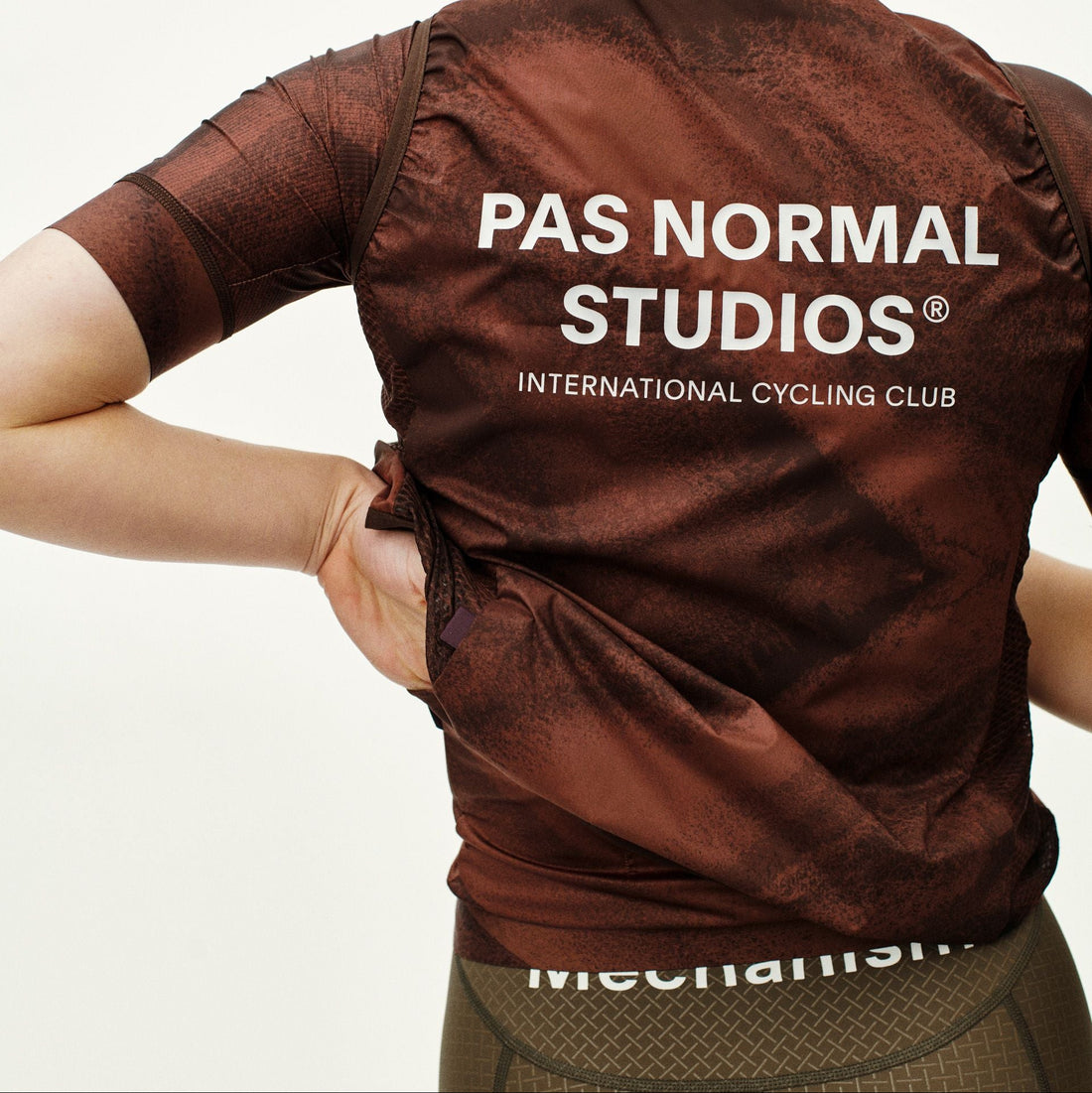 Women´s Mechanism Stow Away Gilet - AOP Light brown