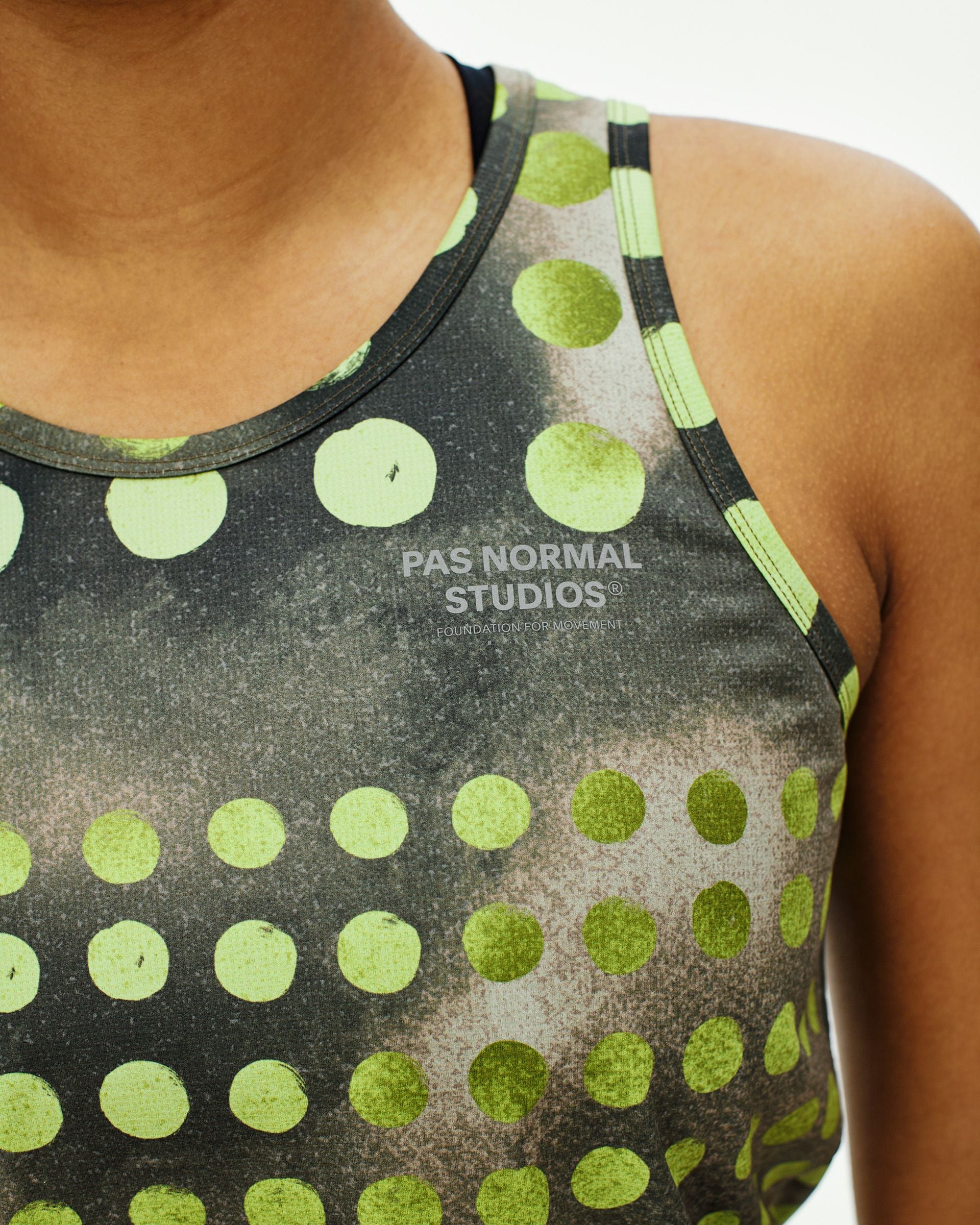 T.K.O. Balance Singlet - T.K.O. Moss Green