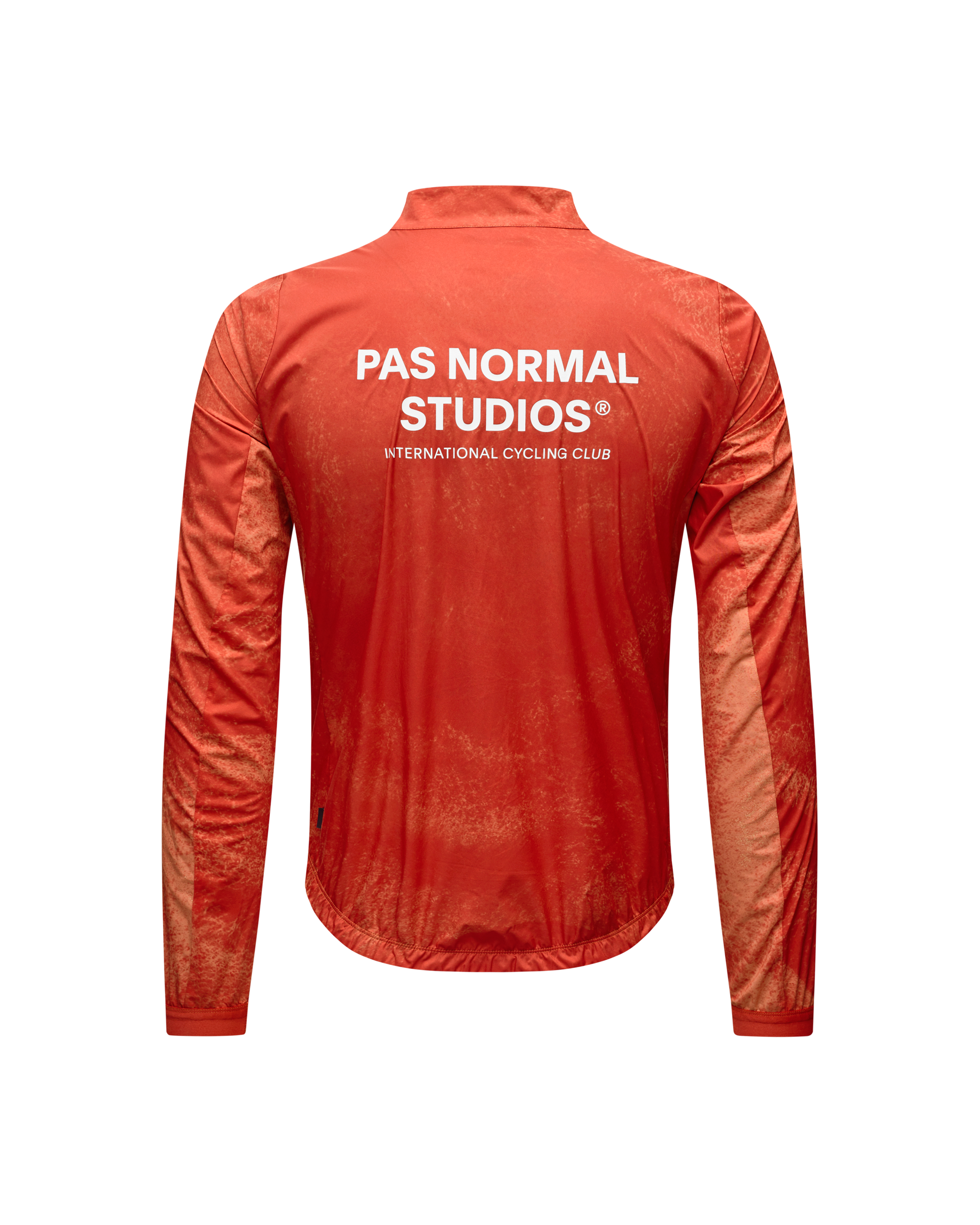 Mechanism Stow Away Jacket - AOP Hibiscus Orange