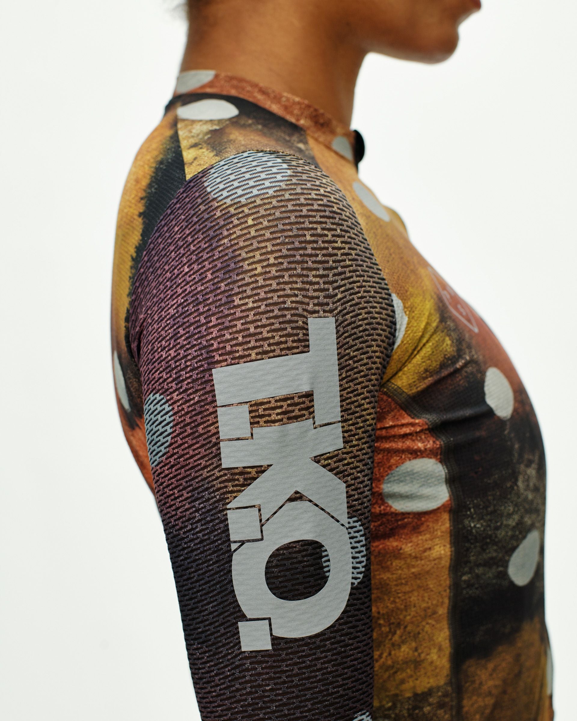 Womens T.K.O. Essential Light Long Sleeve Jersey - T.K.O. Earth