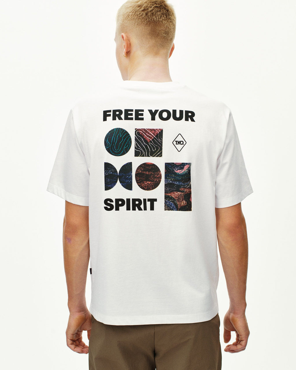 T.K.O. Off-Race Graphic T-Shirt - White