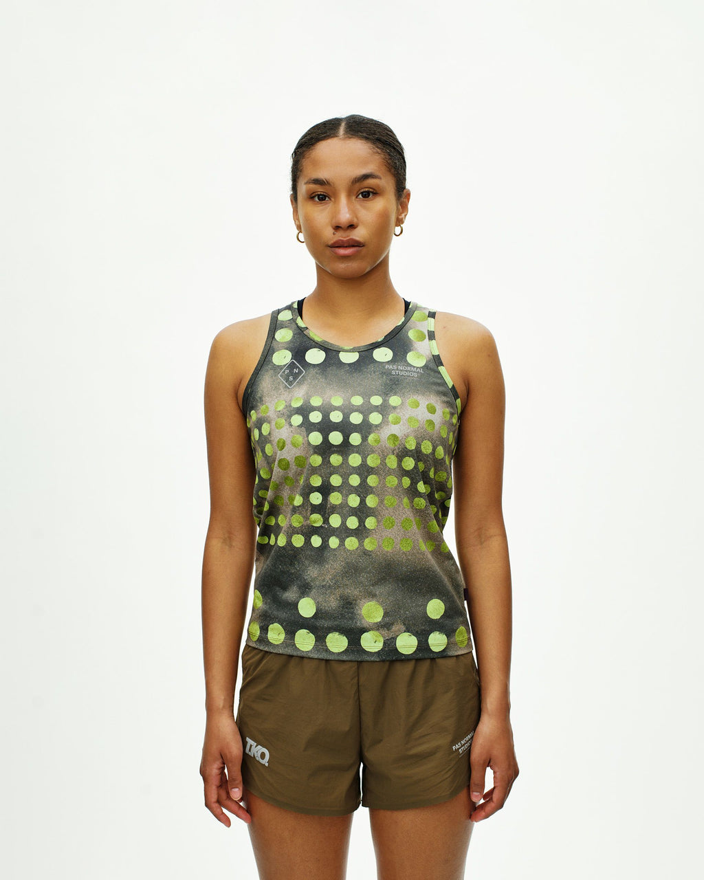 T.K.O. Balance Singlet - T.K.O. Moss Green