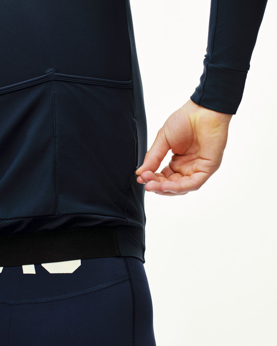 PAS Men's Mechanism Long Sleeve Jersey - Navy