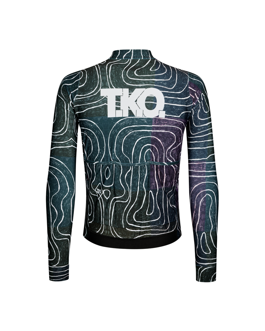 T.K.O. Mechanism Long Sleeve Jersey - T.K.O. Black Multi