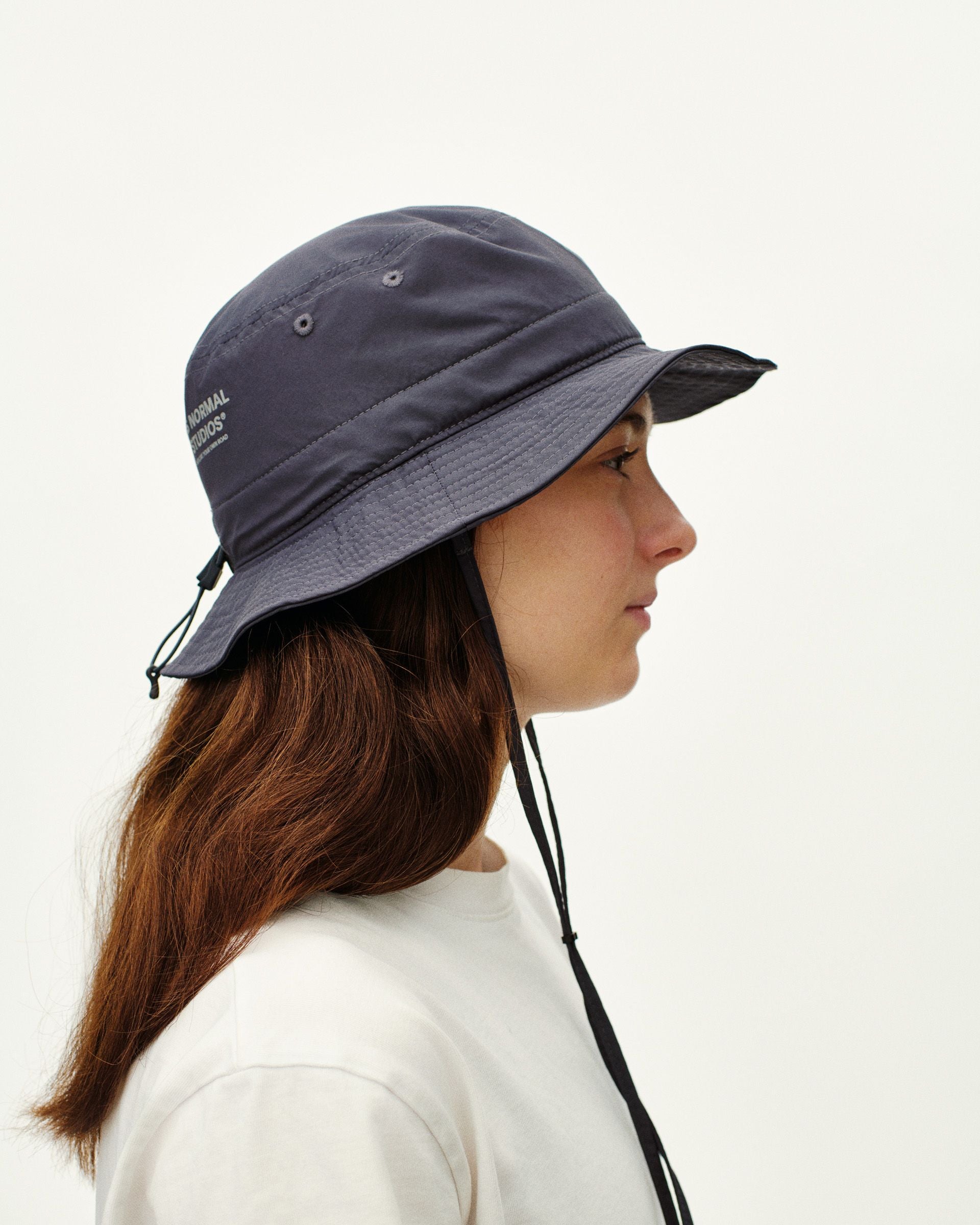 Off-Race Tech Bucket Hat - Steel