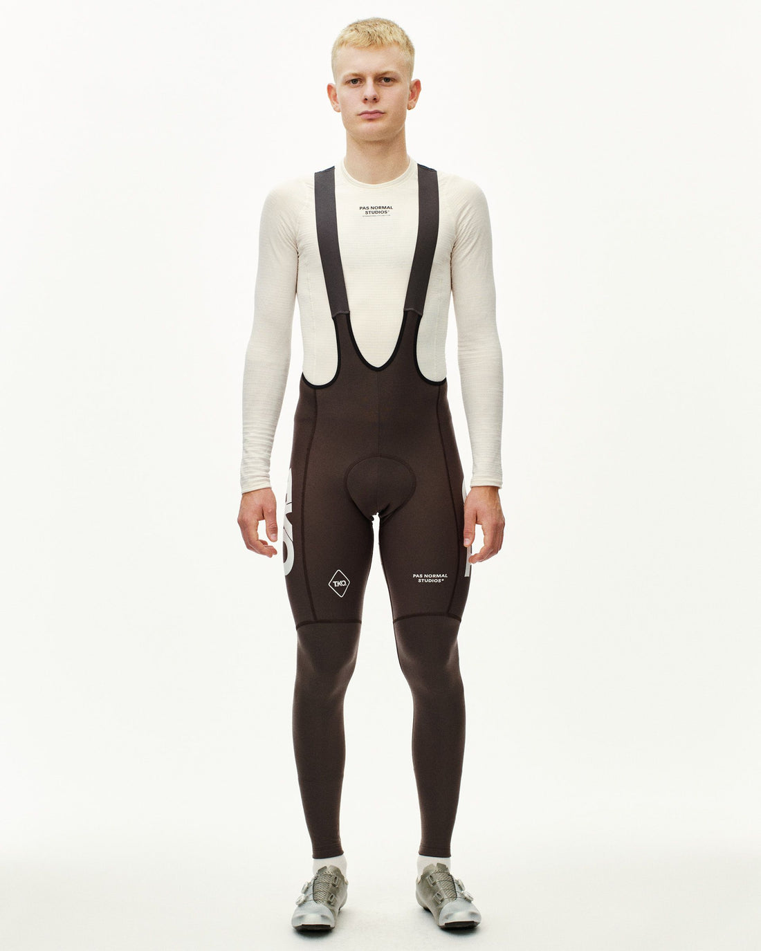 T.K.O. Essential Thermal Long Bibs - Dark Purple