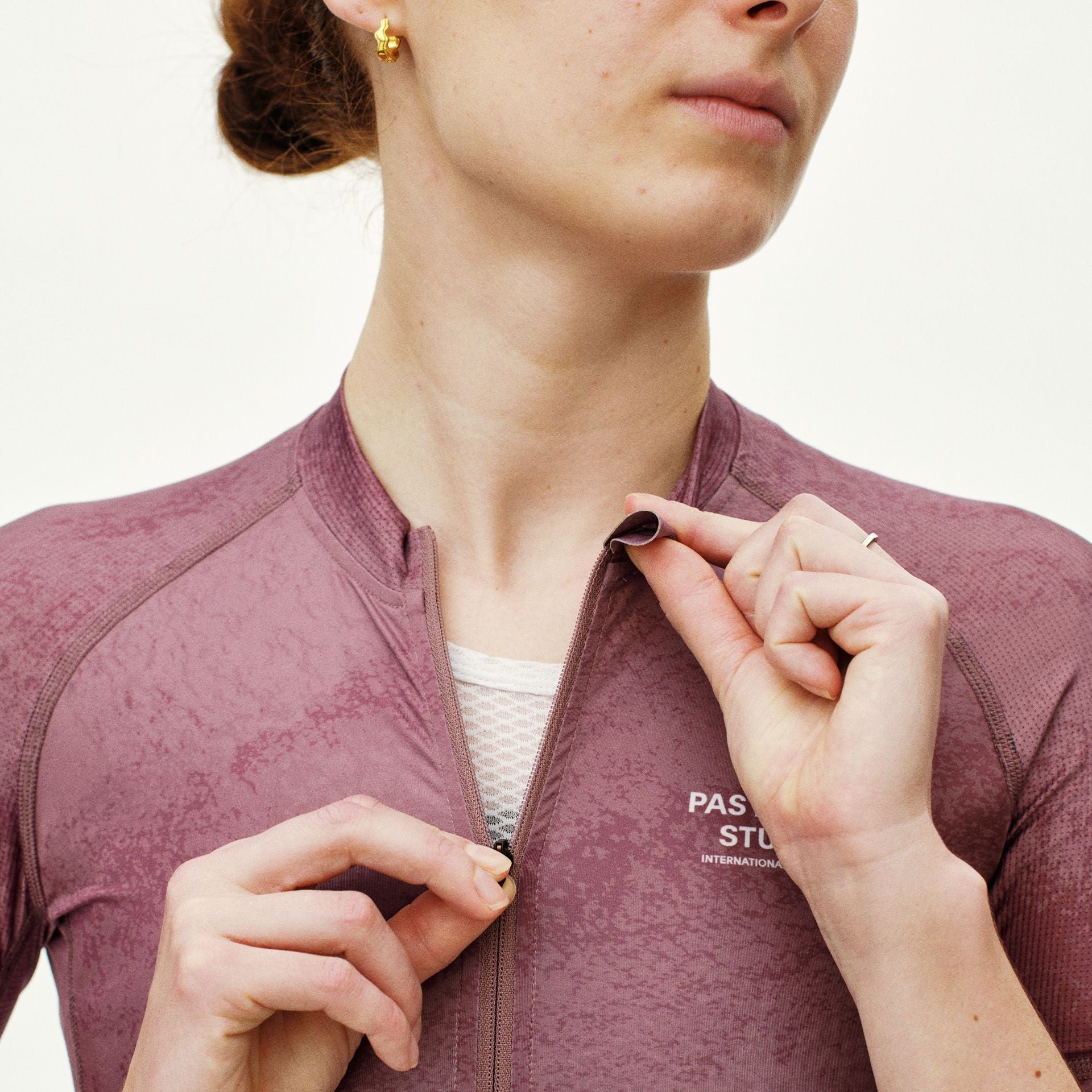 Women´s Mechanism Jersey - AOP Dark Mauve