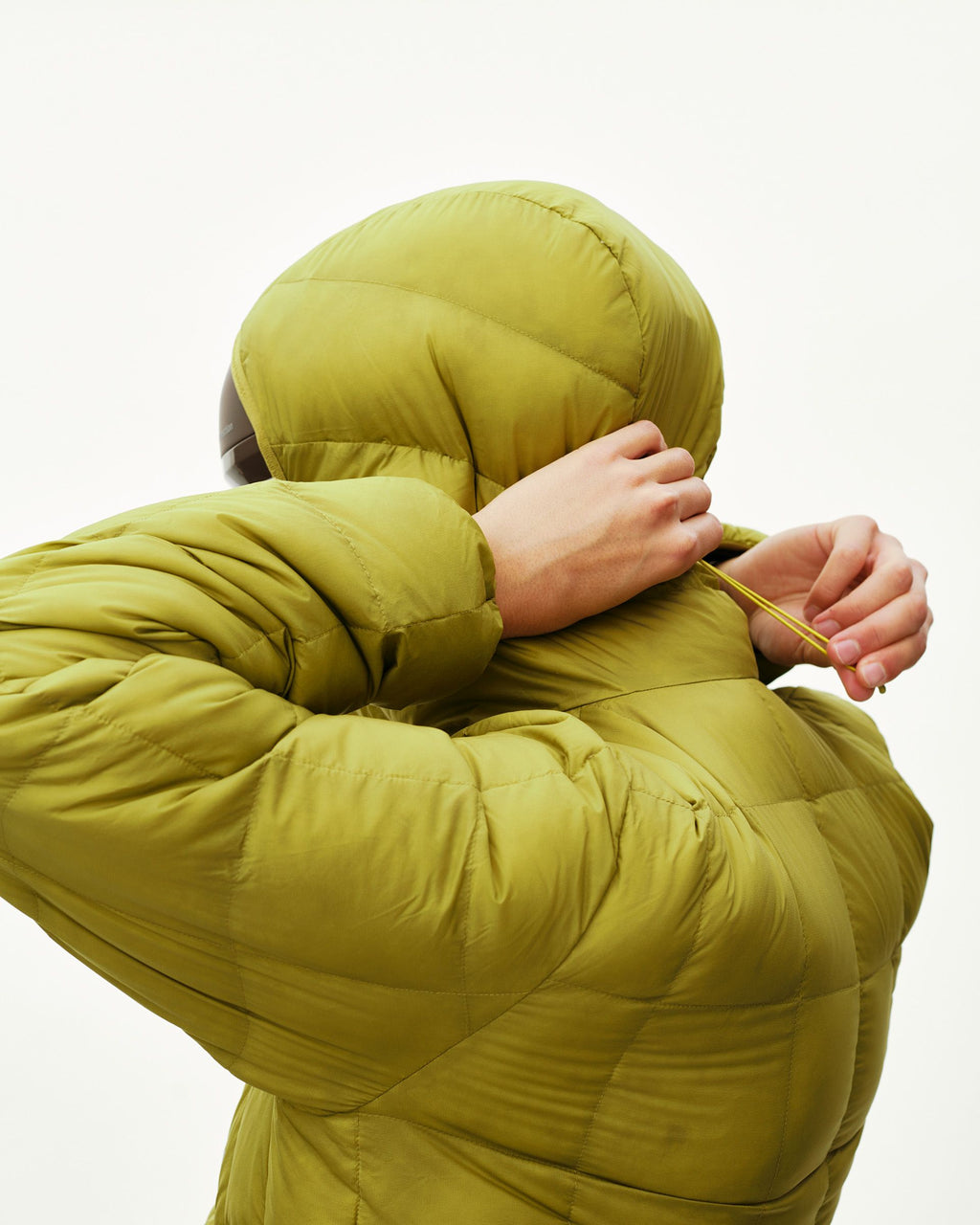 Off-Race Down Liner Jacket - Dark Lime