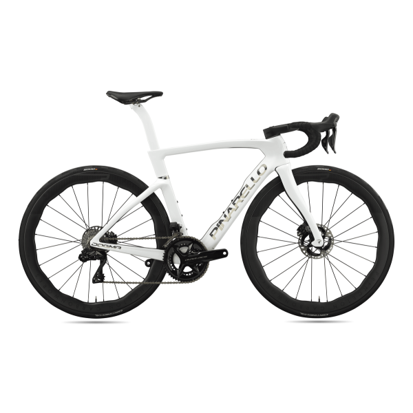 Pinarello Dogma F rammesæt, krystalhvid