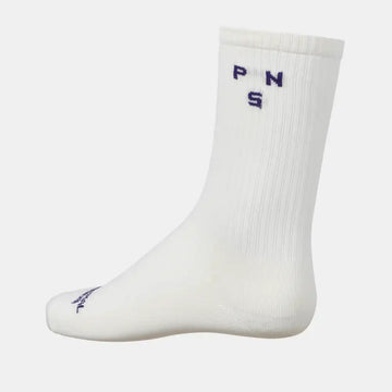 Pas Normal Studios Off-Race Ribbed Socks - Off White