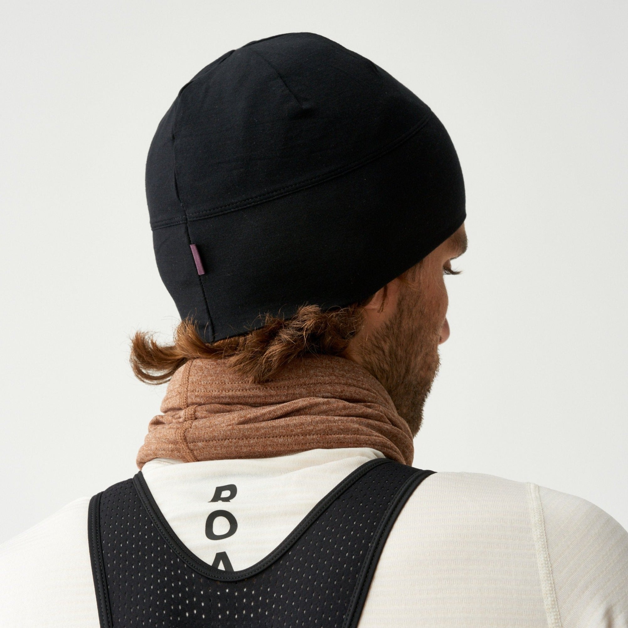 Pas Normal Studios Logo Cycling Beanie - Sort