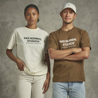 Pas Normal Studios Off-Race Logo T-shirt - Off White