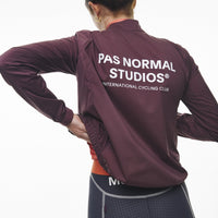 Pas Normal Studios Womens Stow Away Jacket - Light Burgundy