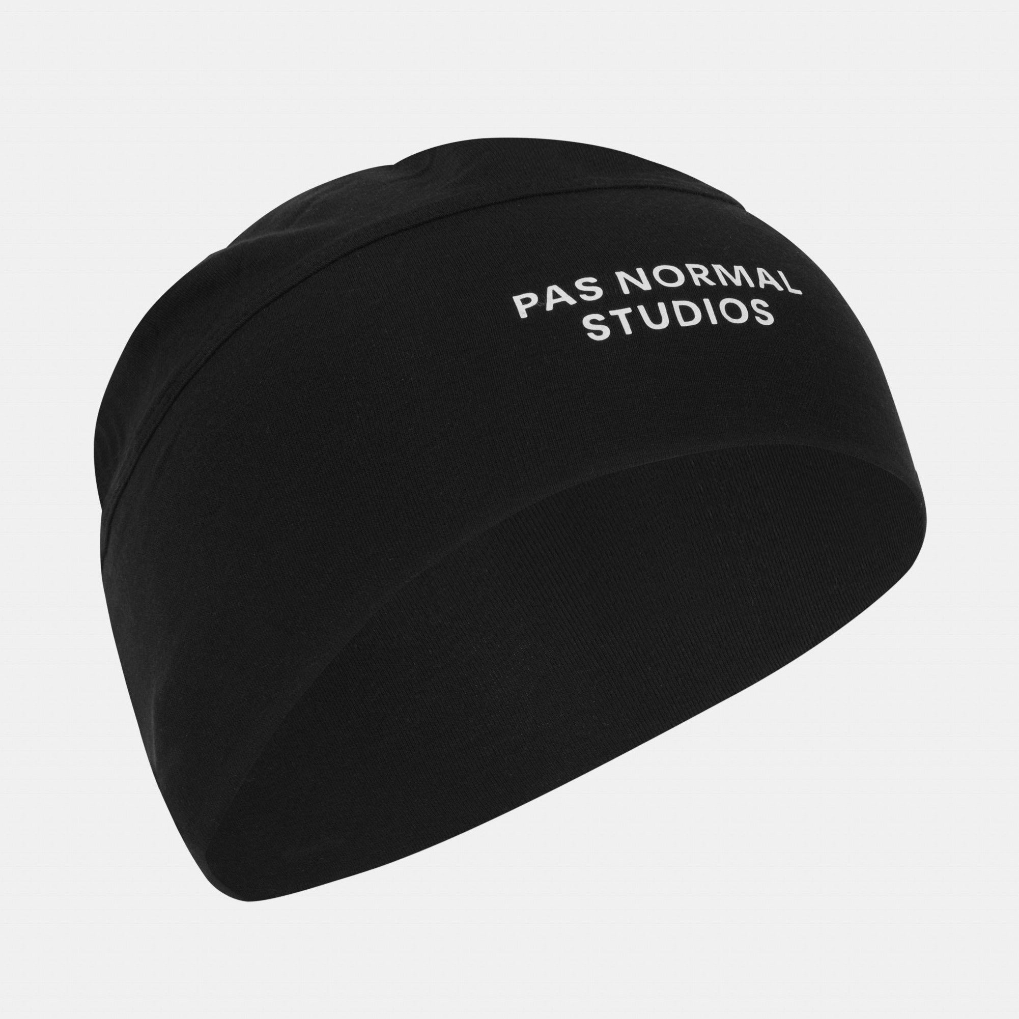 Pas Normal Studios Logo Cycling Beanie - Sort