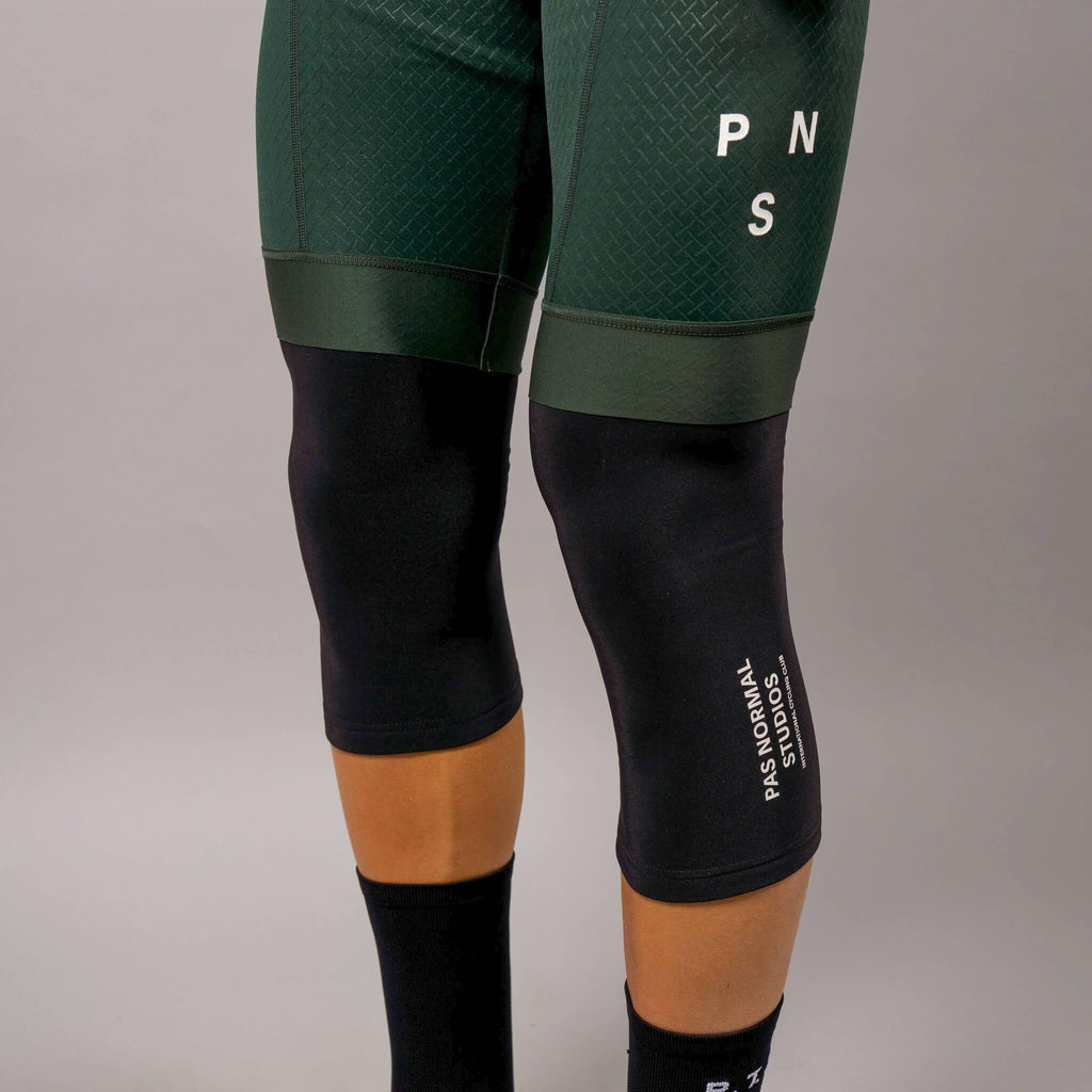 Pas Normal Studios Control Knee Warmers - Black - Cranks & Coffee