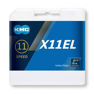 KMC X11EL 11-gears kæde, sølv